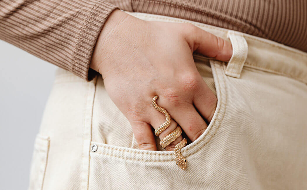 Pearl jewellery styled with modern outfits