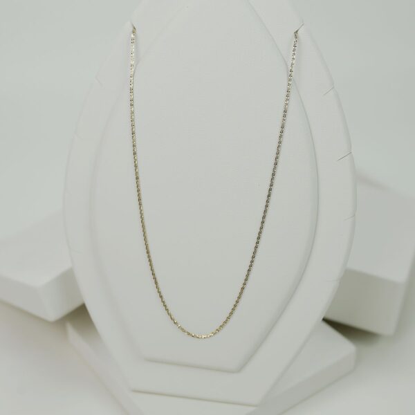 Fine gold-tone chain necklace